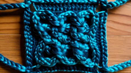 Узоры-хамелеоны: вязаные орнаменты, меняющие структуру при освещении 11 Узоры-хамелеоны: вязаные орнаменты, меняющие структуру при освещении