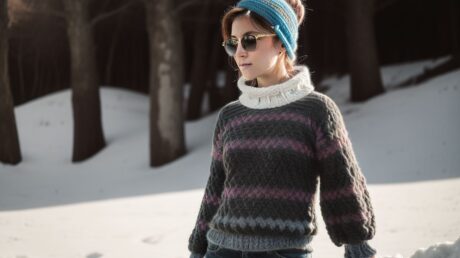 Исправляем невидимые петли при смене ряда в круговом вязании: советы и техники 10 Исправляем невидимые петли при смене ряда в круговом вязании: советы и техники